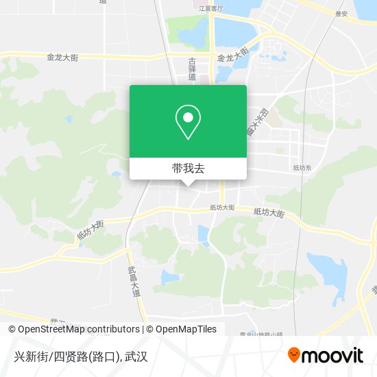 兴新街/四贤路(路口)地图