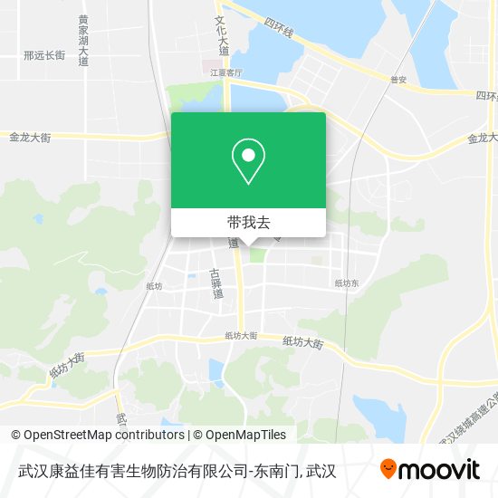 武汉康益佳有害生物防治有限公司-东南门地图