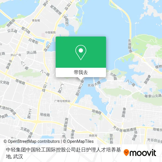 中轻集团中国轻工国际控股公司赴日护理人才培养基地地图