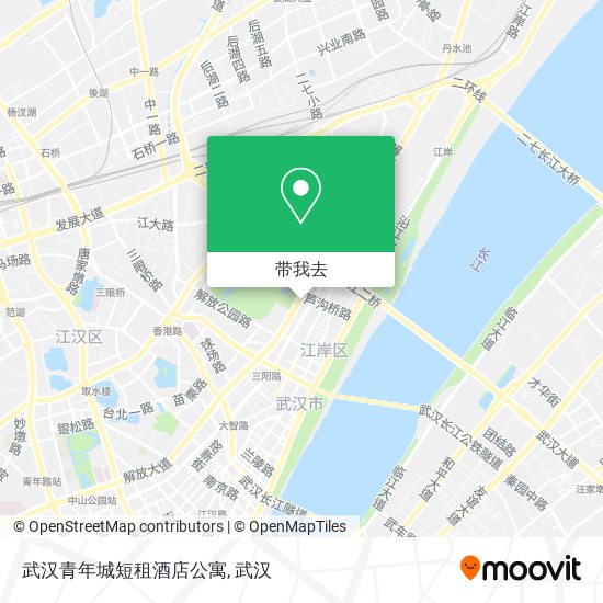 武汉青年城短租酒店公寓地图