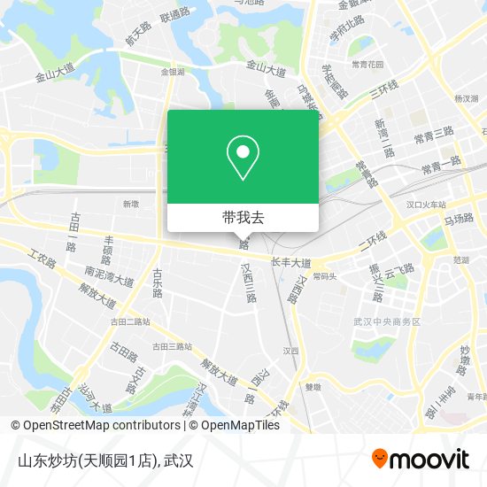 山东炒坊(天顺园1店)地图