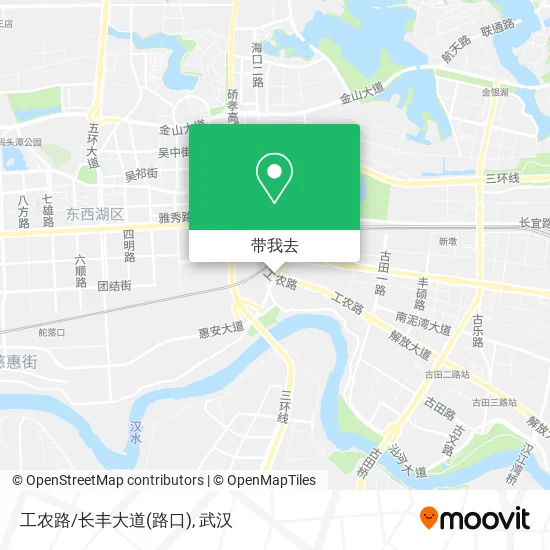 工农路/长丰大道(路口)地图