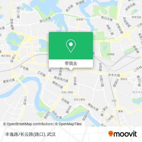 丰逸路/长云路(路口)地图