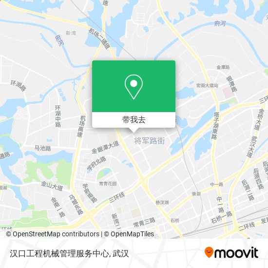汉口工程机械管理服务中心地图