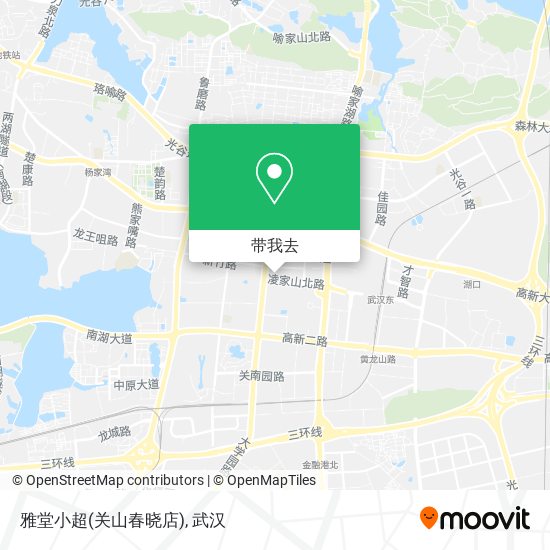 雅堂小超(关山春晓店)地图