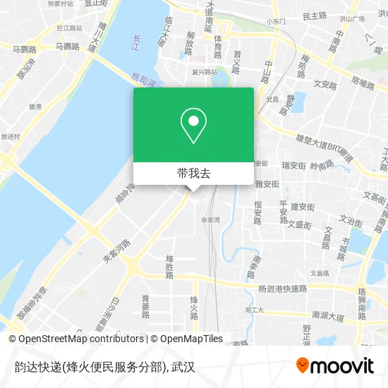 韵达快递(烽火便民服务分部)地图