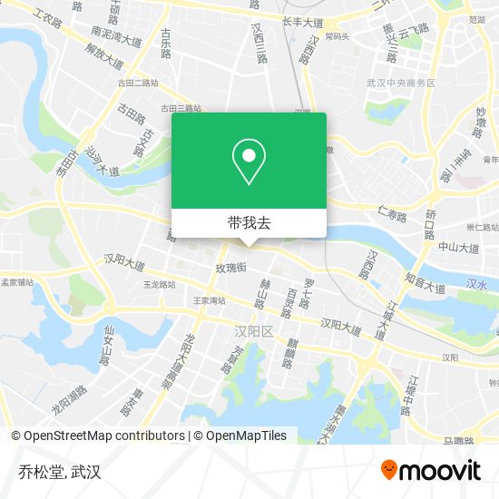 乔松堂地图