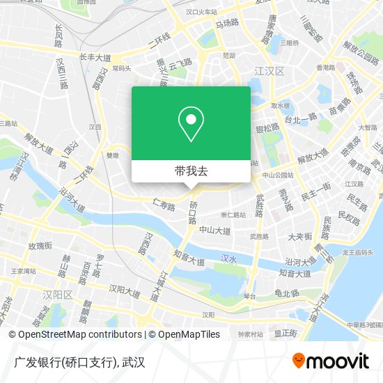 广发银行(硚口支行)地图