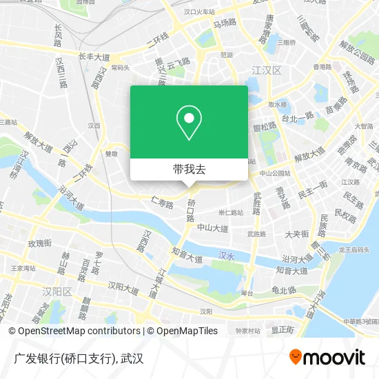 广发银行(硚口支行)地图