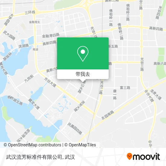 武汉流芳标准件有限公司地图