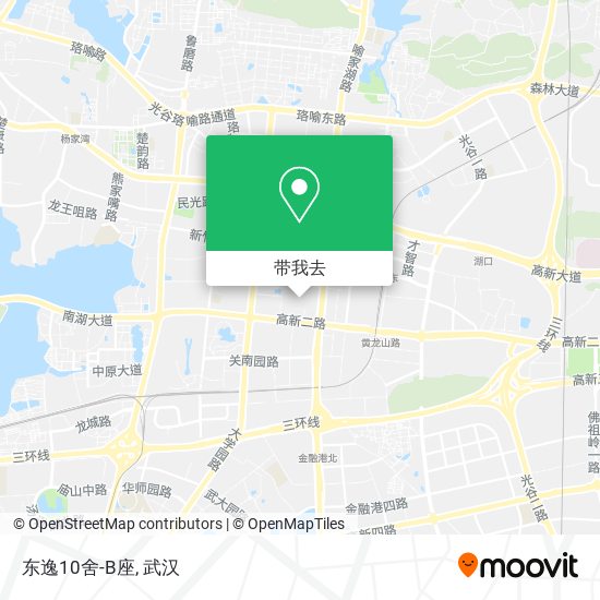 东逸10舍-B座地图