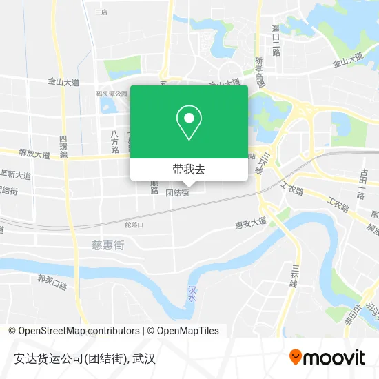 安达货运公司(团结街)地图