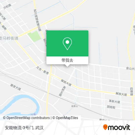 安能物流-3号门地图