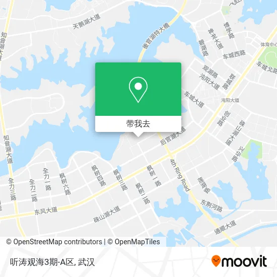 听涛观海3期-A区地图