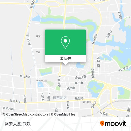 网安大厦地图