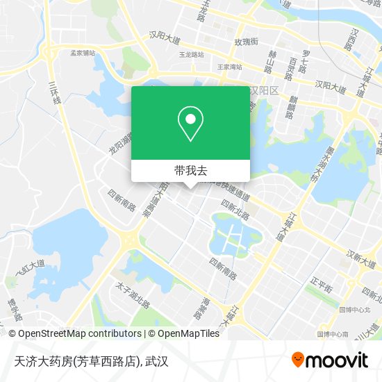 天济大药房(芳草西路店)地图