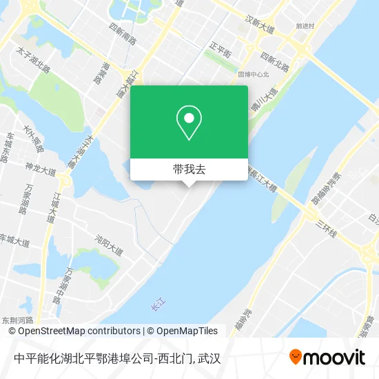 中平能化湖北平鄂港埠公司-西北门地图