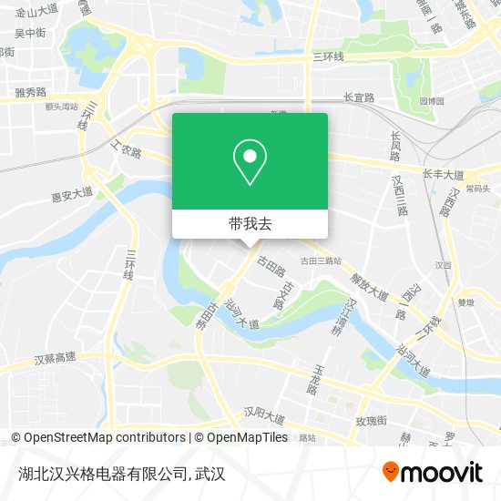 湖北汉兴格电器有限公司地图