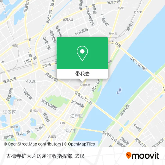 古德寺扩大片房屋征收指挥部地图