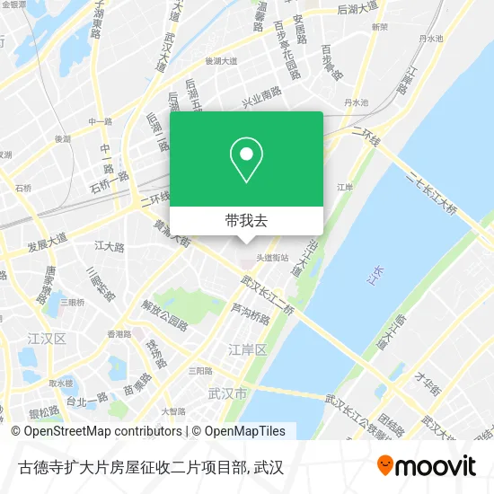 古德寺扩大片房屋征收二片项目部地图