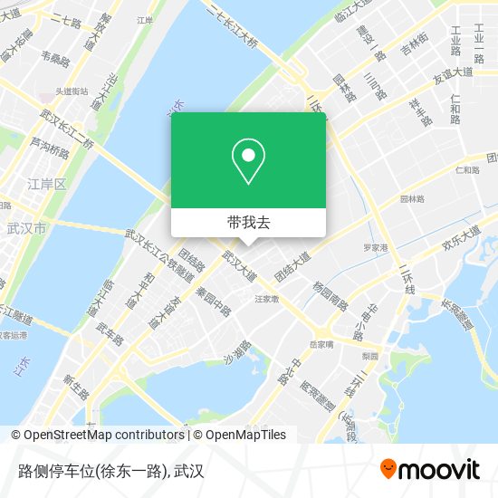 路侧停车位(徐东一路)地图