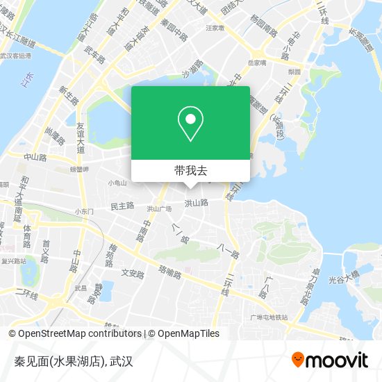秦见面(水果湖店)地图