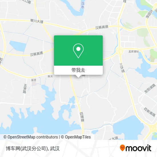 博车网(武汉分公司)地图
