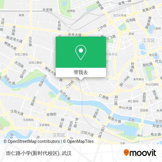 崇仁路小学(新时代校区)地图