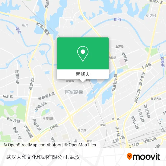 武汉大印文化印刷有限公司地图