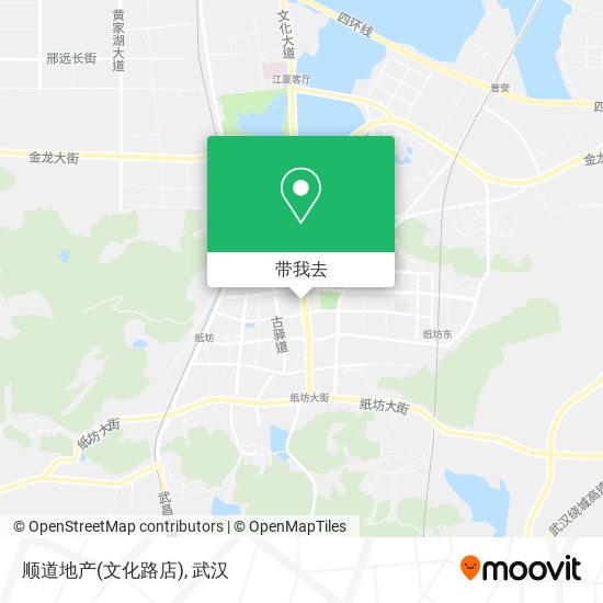 顺道地产(文化路店)地图