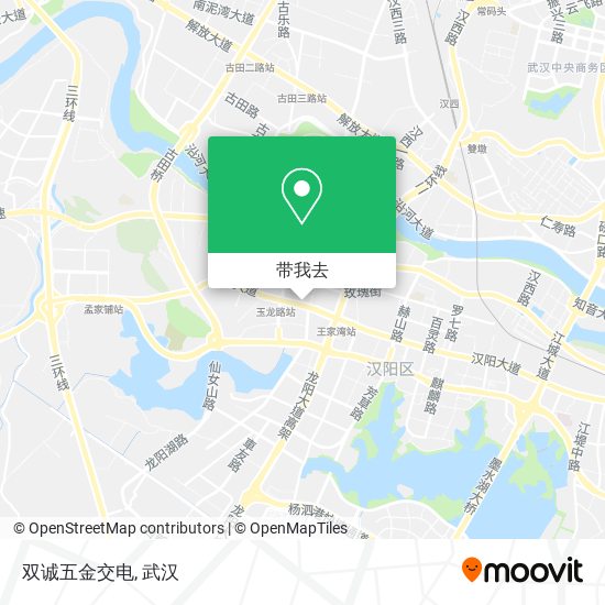 双诚五金交电地图