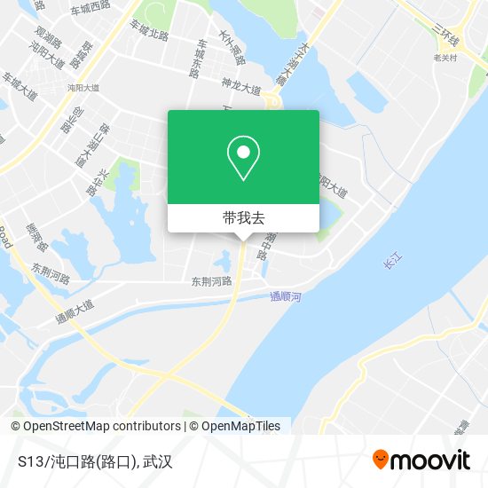 S13/沌口路(路口)地图