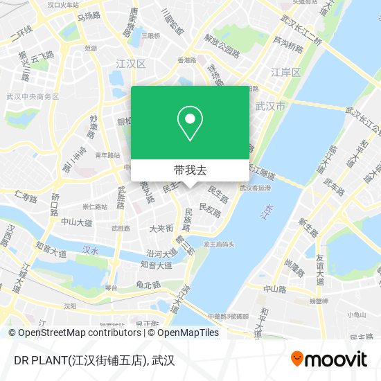 DR PLANT(江汉街铺五店)地图