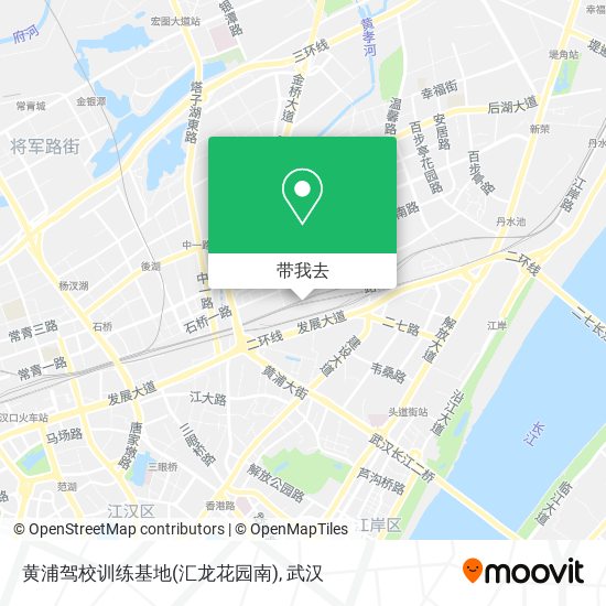 黄浦驾校训练基地(汇龙花园南)地图