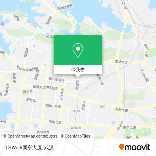 C+Work同亨大厦地图