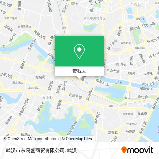 武汉市东易盛商贸有限公司地图