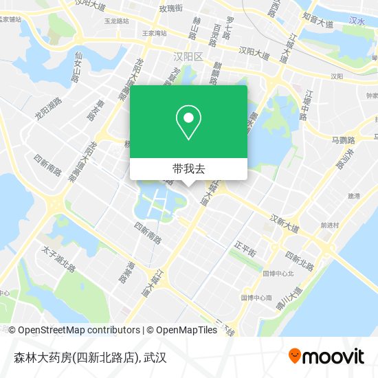 森林大药房(四新北路店)地图