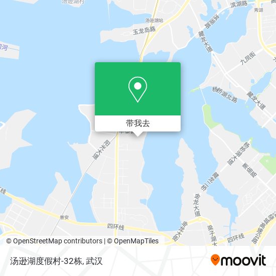 汤逊湖度假村-32栋地图