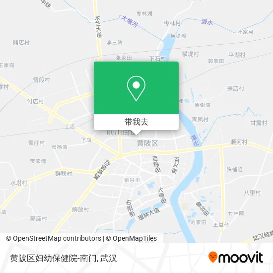 黄陂区妇幼保健院-南门地图