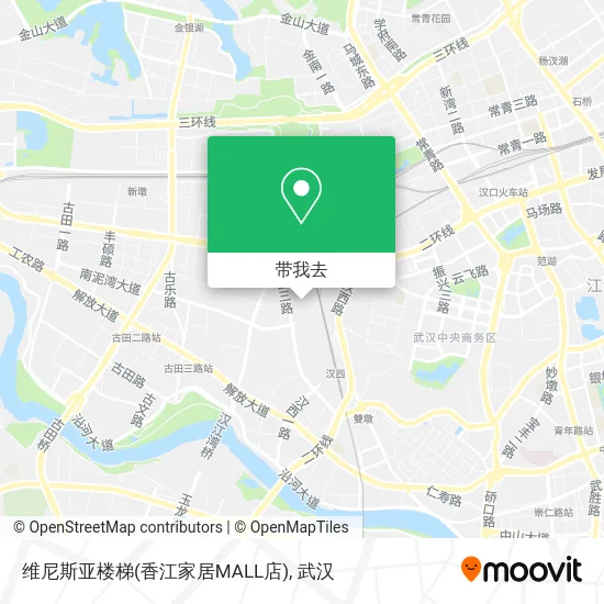 维尼斯亚楼梯(香江家居MALL店)地图