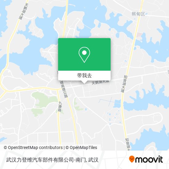 武汉力登维汽车部件有限公司-南门地图