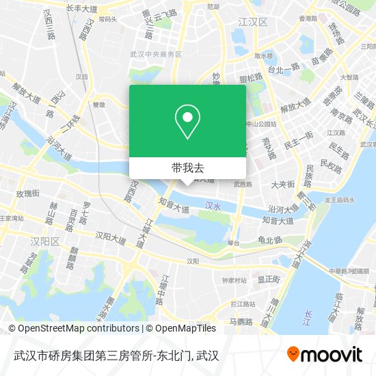 武汉市硚房集团第三房管所-东北门地图