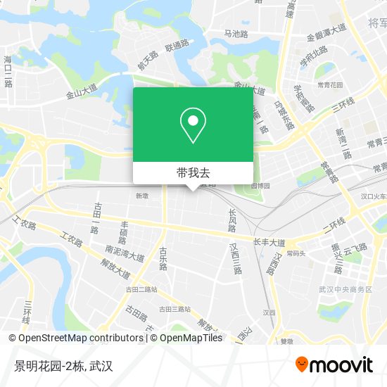 景明花园-2栋地图
