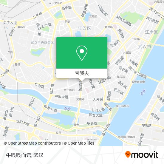 牛嘎嘎面馆地图