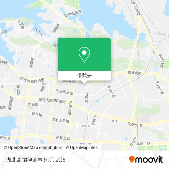 湖北高韬律师事务所地图