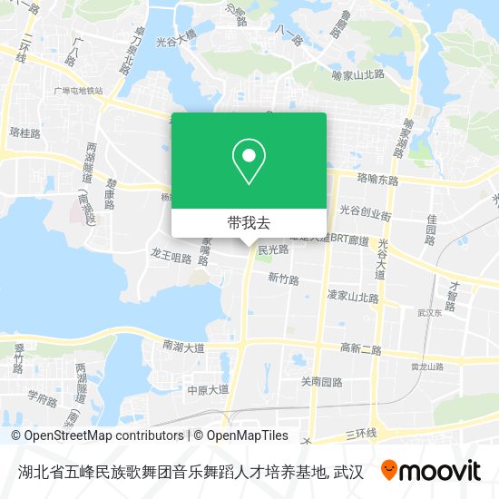 湖北省五峰民族歌舞团音乐舞蹈人才培养基地地图