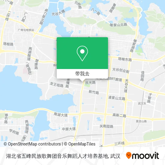 湖北省五峰民族歌舞团音乐舞蹈人才培养基地地图