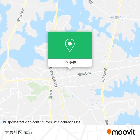 方兴社区地图