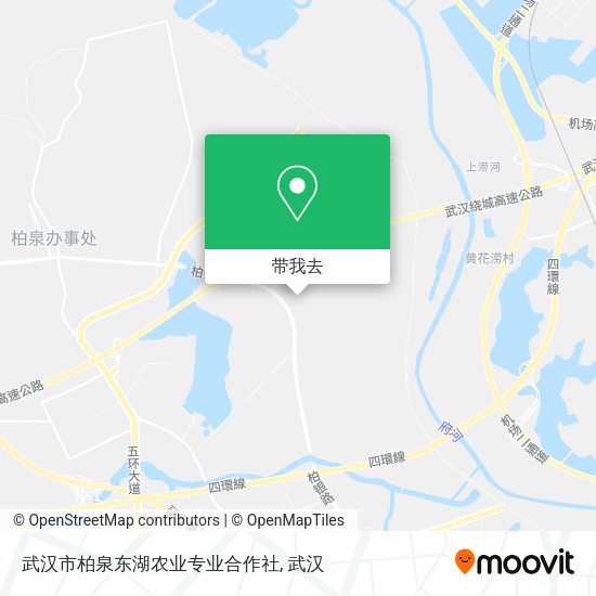 武汉市柏泉东湖农业专业合作社地图