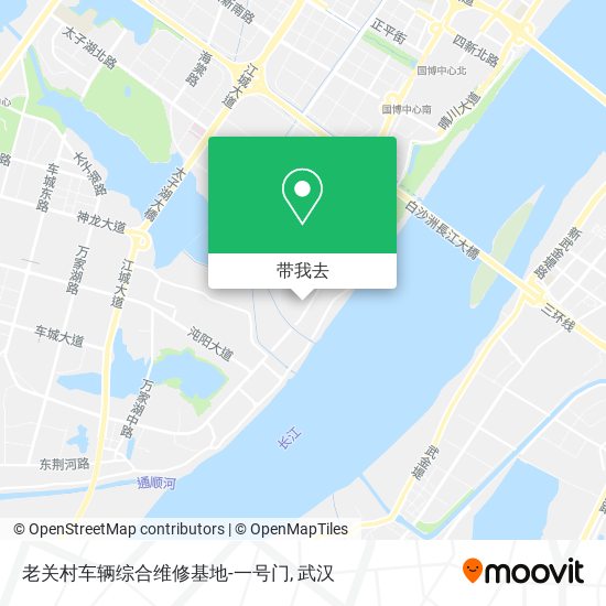老关村车辆综合维修基地-一号门地图